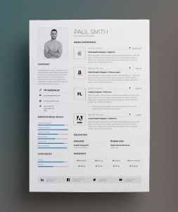 Download Simple Resume 7 for free, by clicking download button